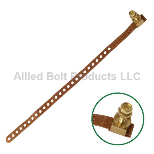 6" COPPER GROUND STRAP ECONOMY